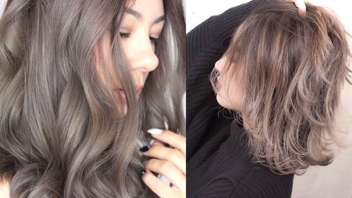 ร ว ม 10 ไ อ เ ด ย ท ำ ผ ม ส "Ash Brown" น ำ ต า ล ห ม น- ส ว ย ท...