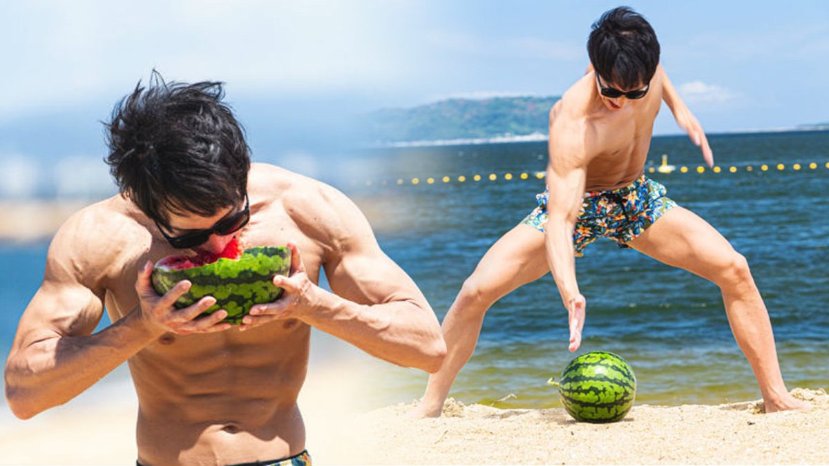 เบ่งกล้าม